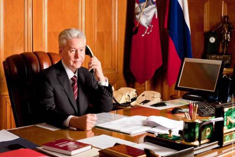 Сергей Собянин кабинет