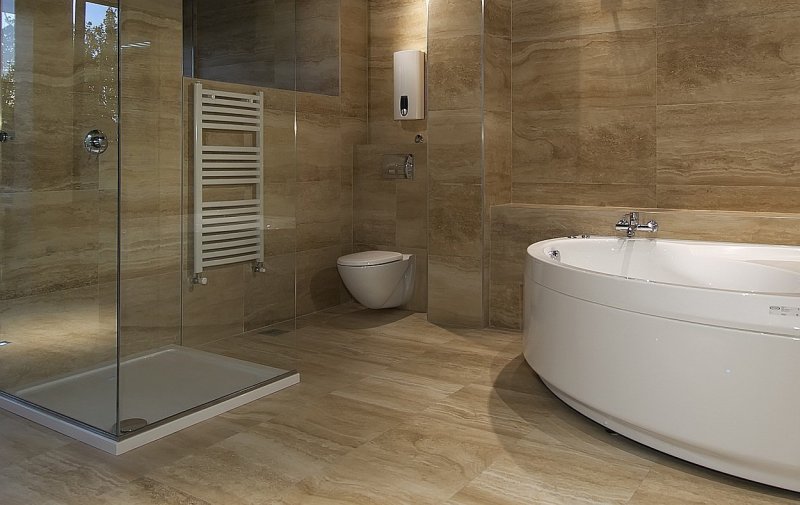 Кварцвиниловая плитка ПВХ Decoria Office Tile DВSN 01 кварцит Монблан