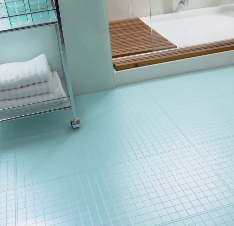 Керамогранит голубой мрамор Creto Onyx Blue