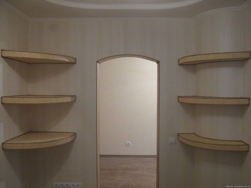 Декоративные ниши из гипсокартона