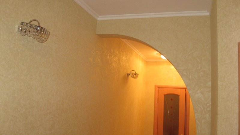 Арки из гипсокартона на кухню