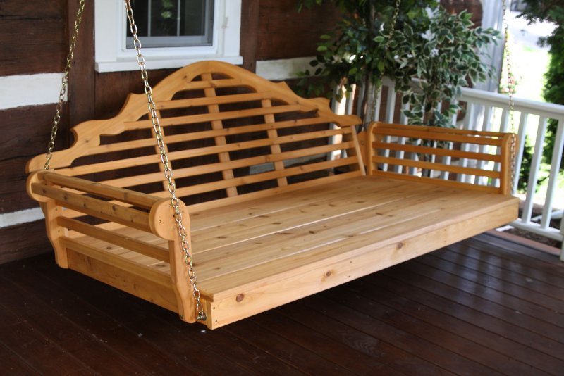 Диван качели Wooden-Swing