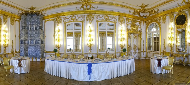 Церковь Екатерининского дворца в Царском селе