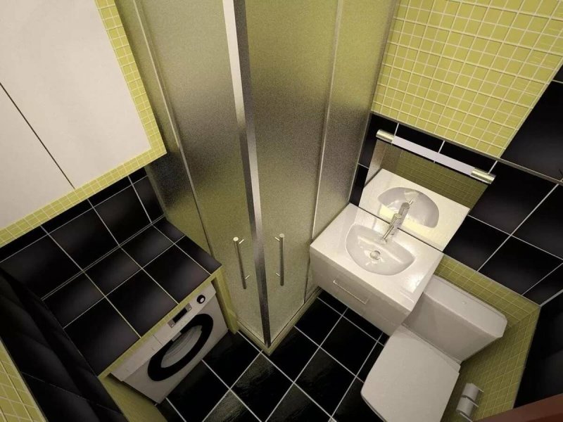Хрущевка совмещенный санузел 3кв плитка Шервуд