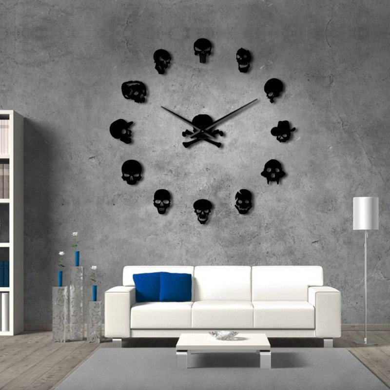 DIY Clock настенные 3d часы боль
