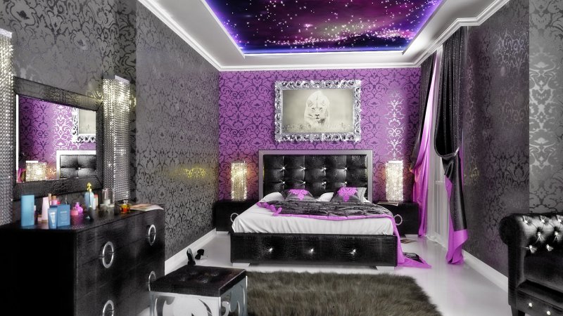 Стиль гламур в интерьере