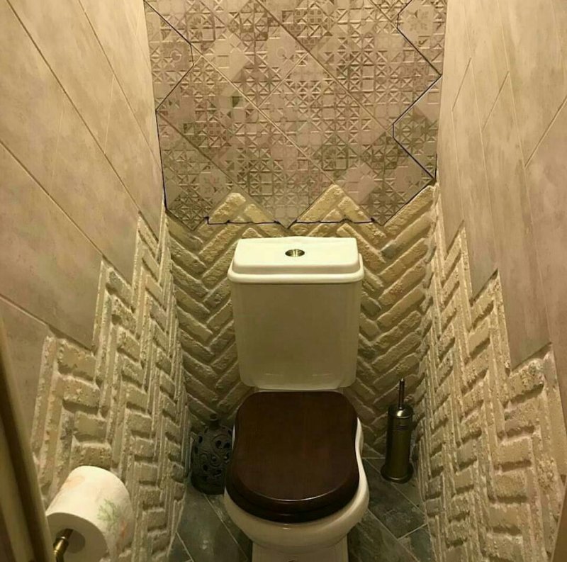 Ванная комната плитка и краска