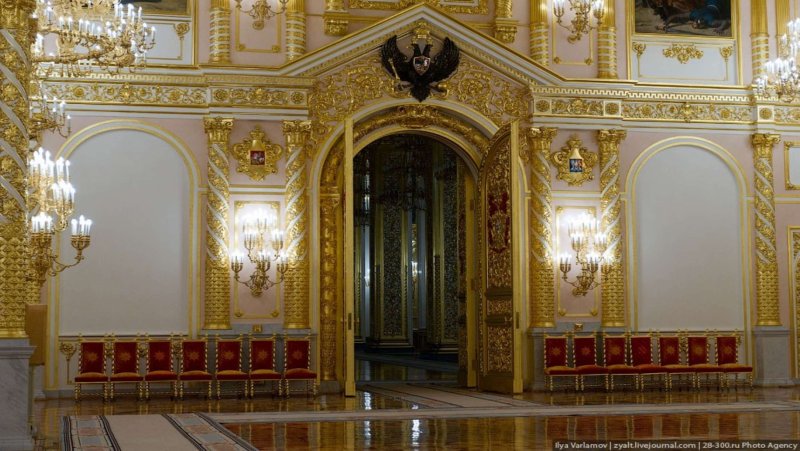 Андреевский зал большого кремлевского дворца