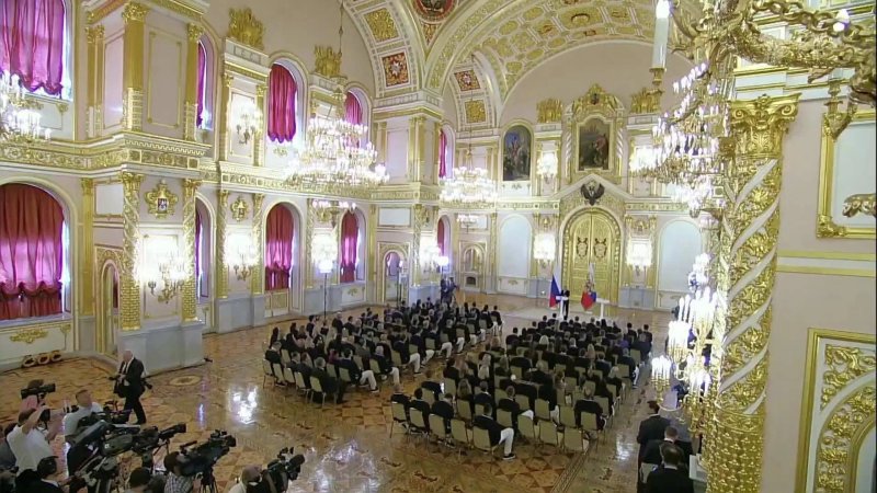 Андреевский зал Московского Кремля