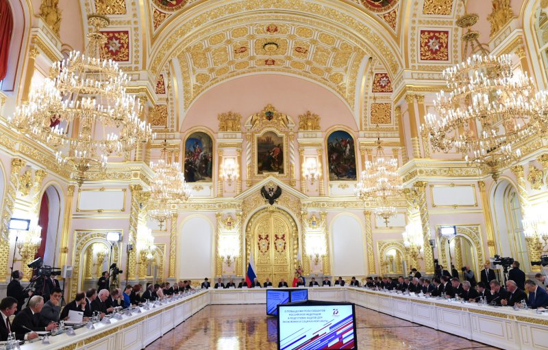 Георгиевский зал кремлевского дворца