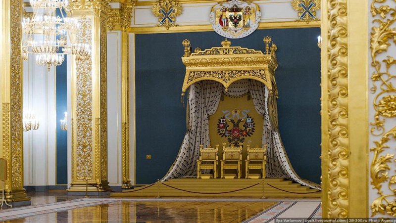 Большой Кремлёвский дворец Московский Кремль Андреевский зал
