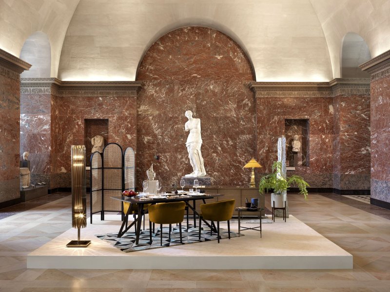 Louvre Museum Interior