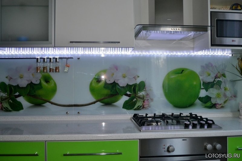 Лотос Юг фартук для кухни фотопечать
