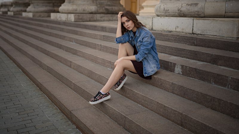 Ксения Кокорева ноги
