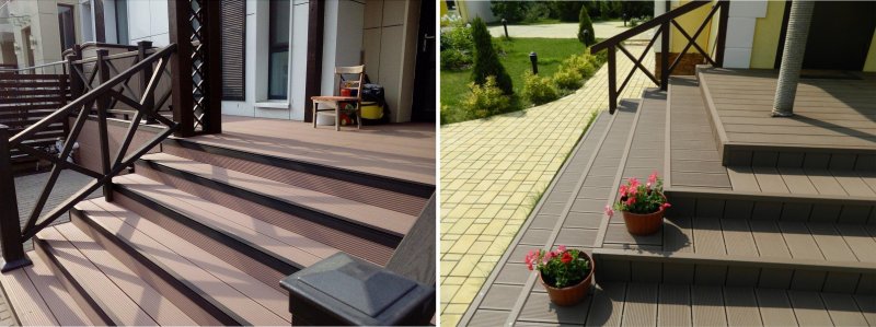 Ступень ДПК Darvolex Deckron 320х20х4000 венге