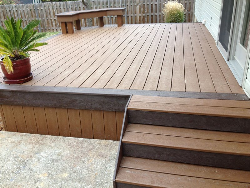 Ступень ДПК Darvolex Deckron 320х20х4000 венге