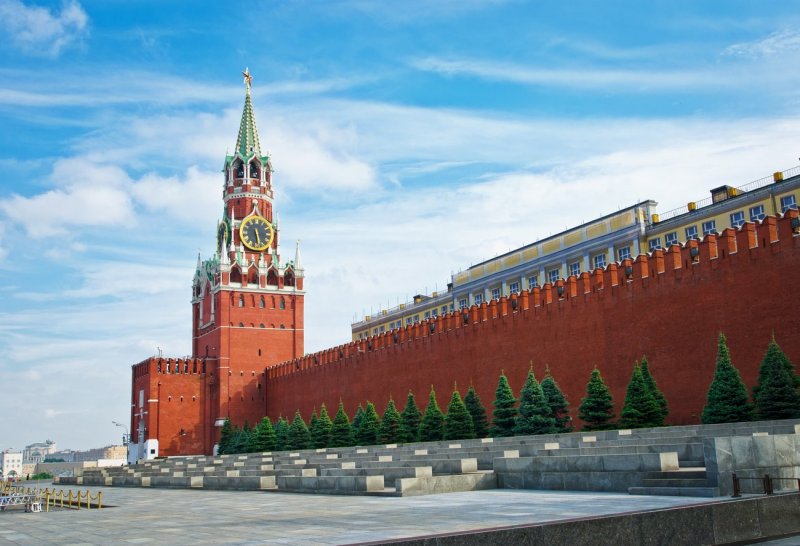Кремлевская стена на красной площади