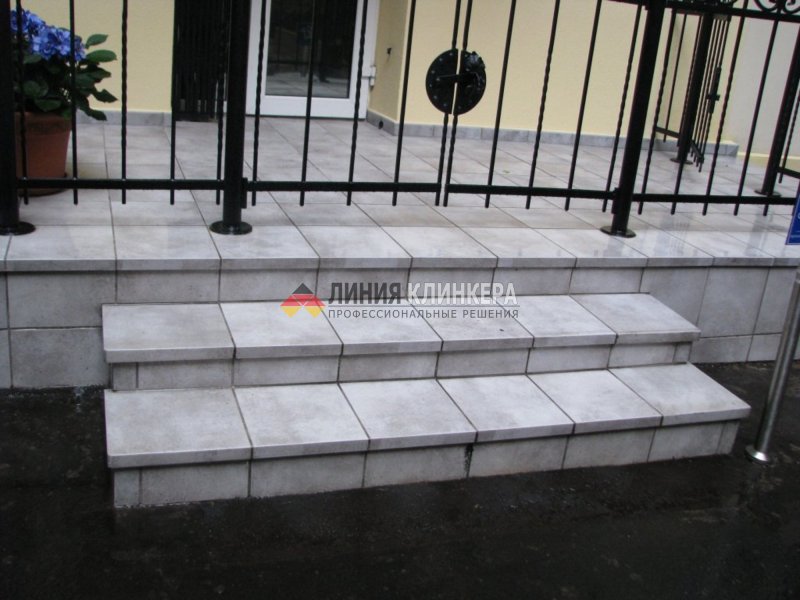 Ступеньки из тротуарной плитки