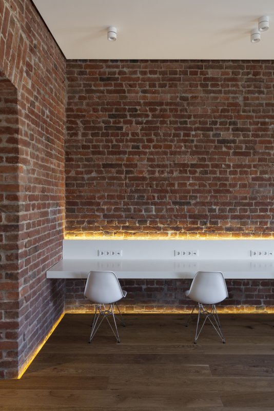 Loft Design Interior кирпич офис