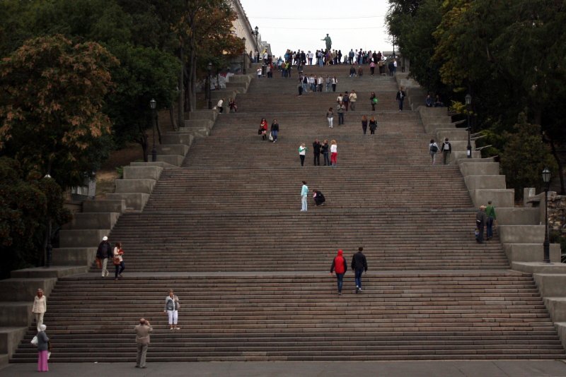 Потёмкинская лестница Одесса эскалатор