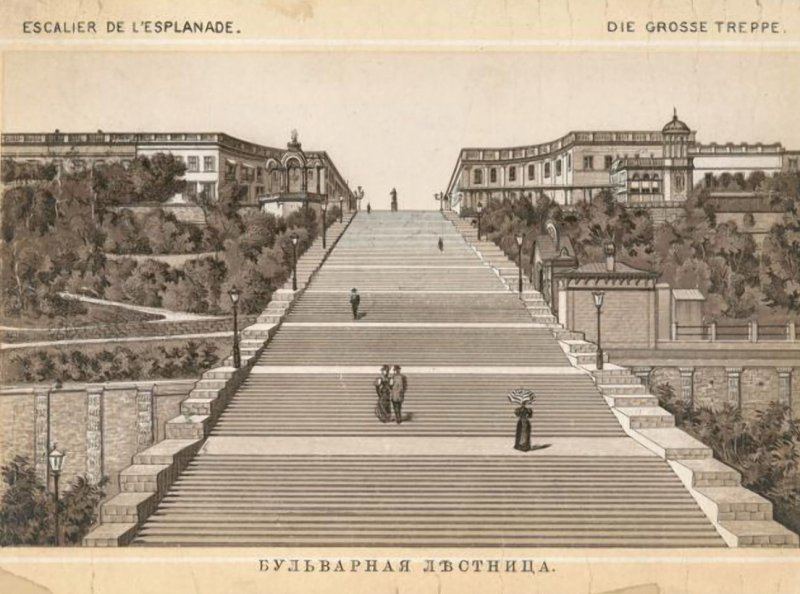 Одесса 1905 год Потемкинская лестница