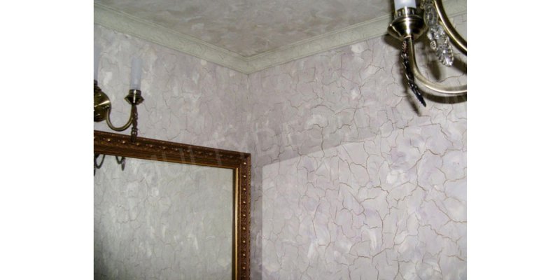 Венецианская штукатурка кракелюр