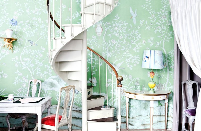 Английские обои de Gournay, коллекция Chinoiserie, артикул St Laurent/c-084