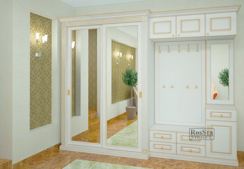 Классический шкаф в прихожую