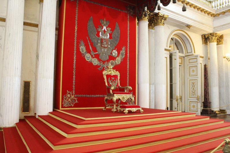 Зимний дворец Санкт-Петербург Гербовый зал