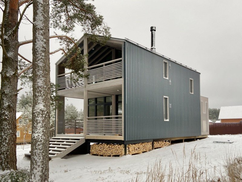 Каркасный модульный дом HOLTSOVHOUSE