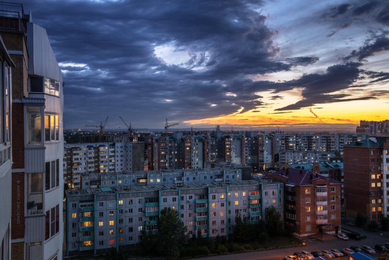 Вид с многоэтажки