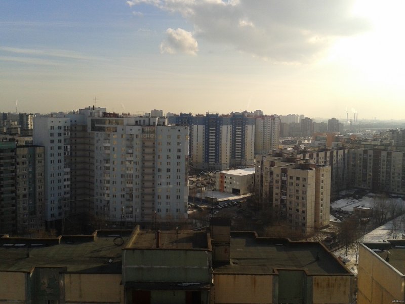 Фид из окна многоэтажки