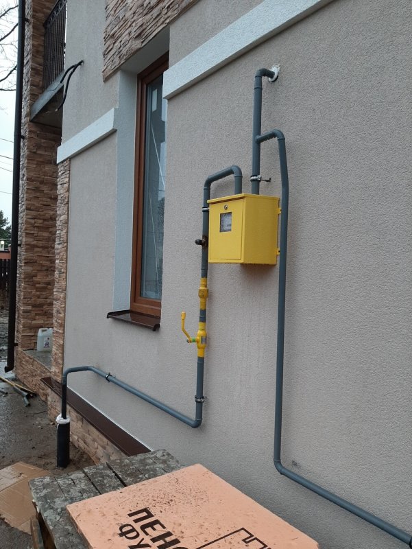 Газовый счётчик в частный дом