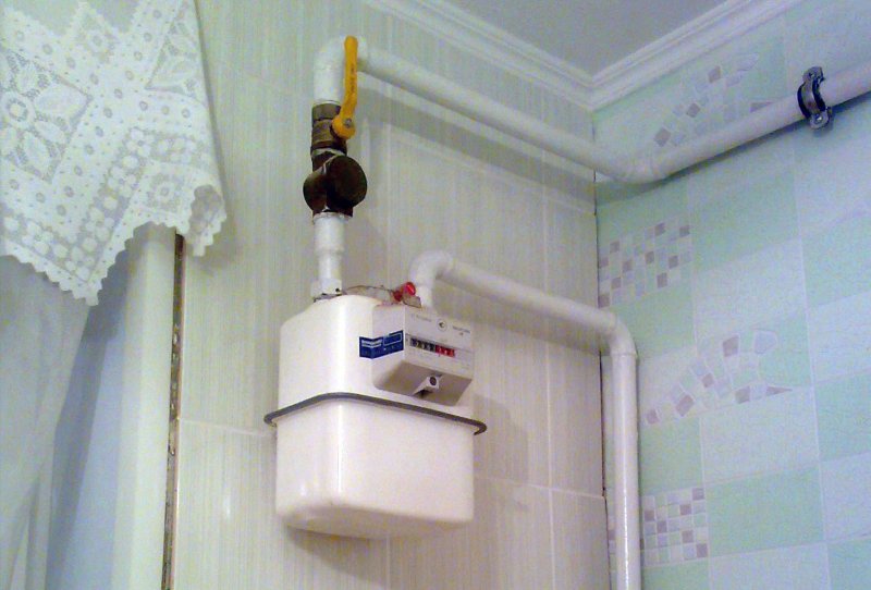 Газовый счетчик в доме