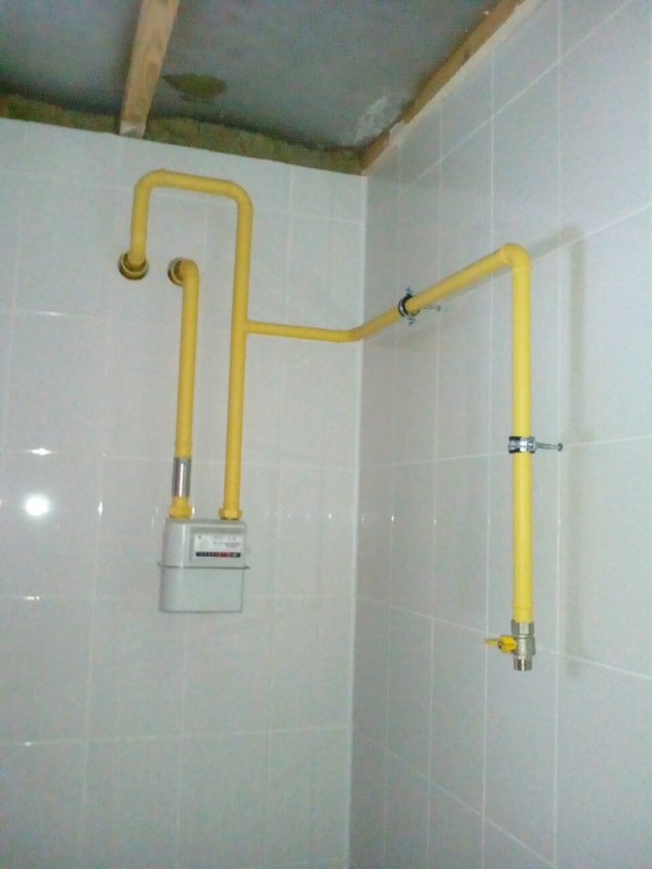 Газоснабжение в доме