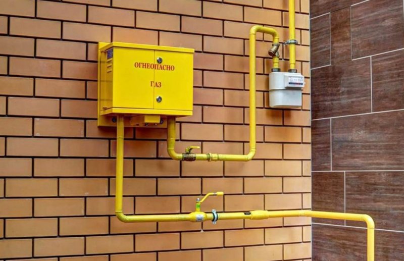 Подводка газа к дому