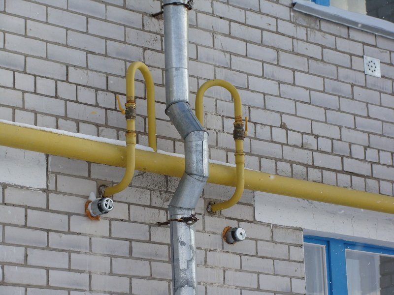 Цокольный ввод газопровода 32х25