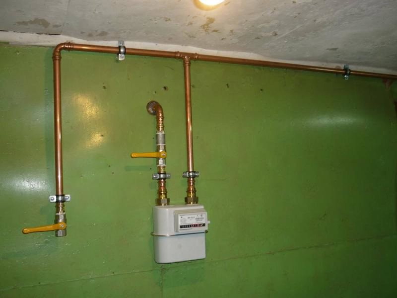 Газовый счетчик на ьтркубу