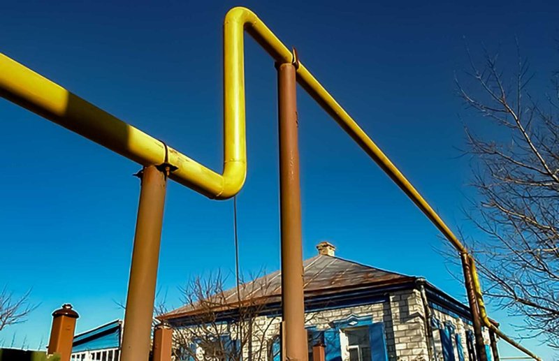 Подводка газа к дому