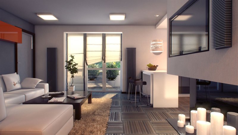 Рендер интерьера в 3ds Max
