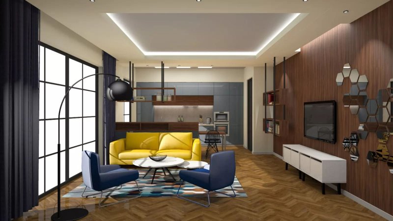 Визуализация интерьера в 3d Max Vray