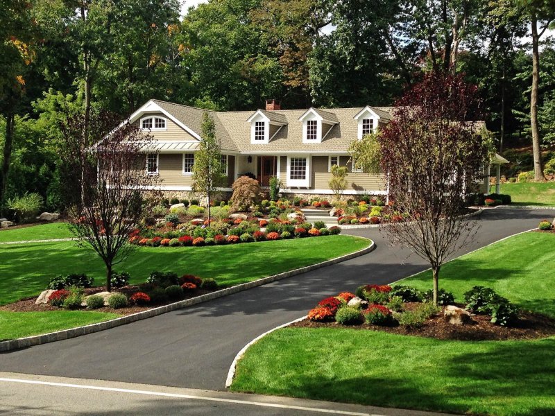 Скандинавский сад Front Yard