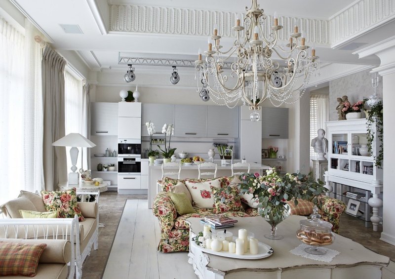 Shabby Chic стиль в интерьере
