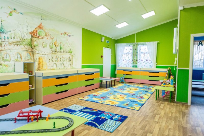 Украшение спальни в детском саду