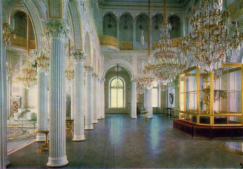 Лестница Монигетти Екатерининский дворец