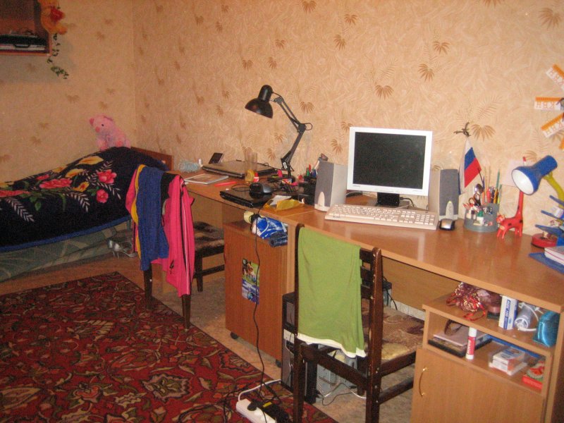 Типичная комната в общежитии