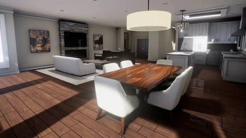 3д визуализация в Unreal engine