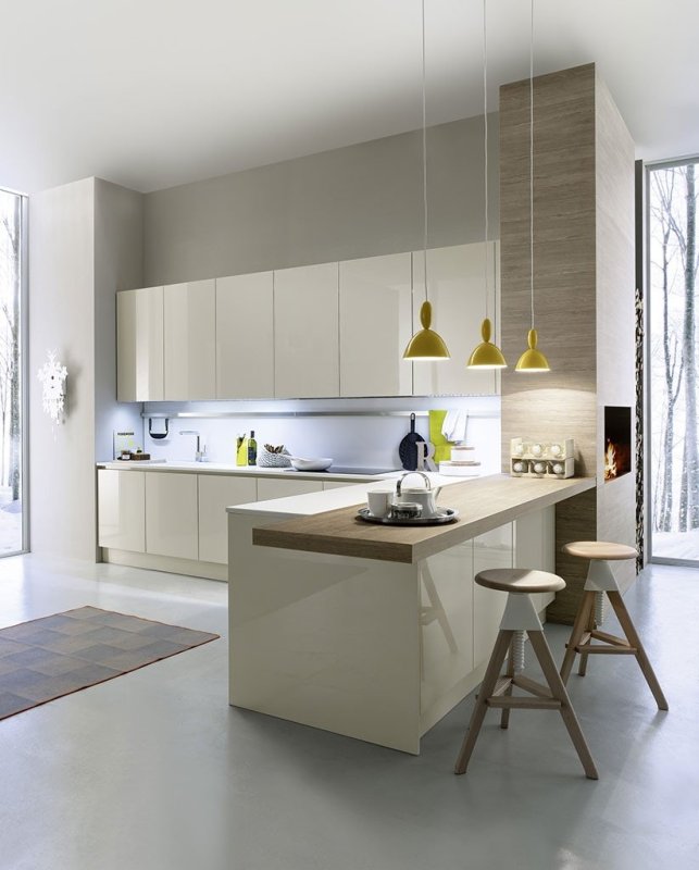Итальянская кухня System 06 фабрики Pedini