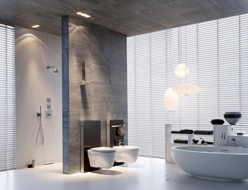 Подвесной унитаз Duravit DURASTYLE 2542590000 безободковый, с функцией биде