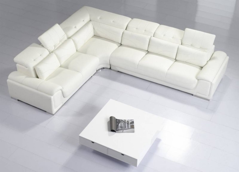 Helvetia Furniture диван угловой кожаный